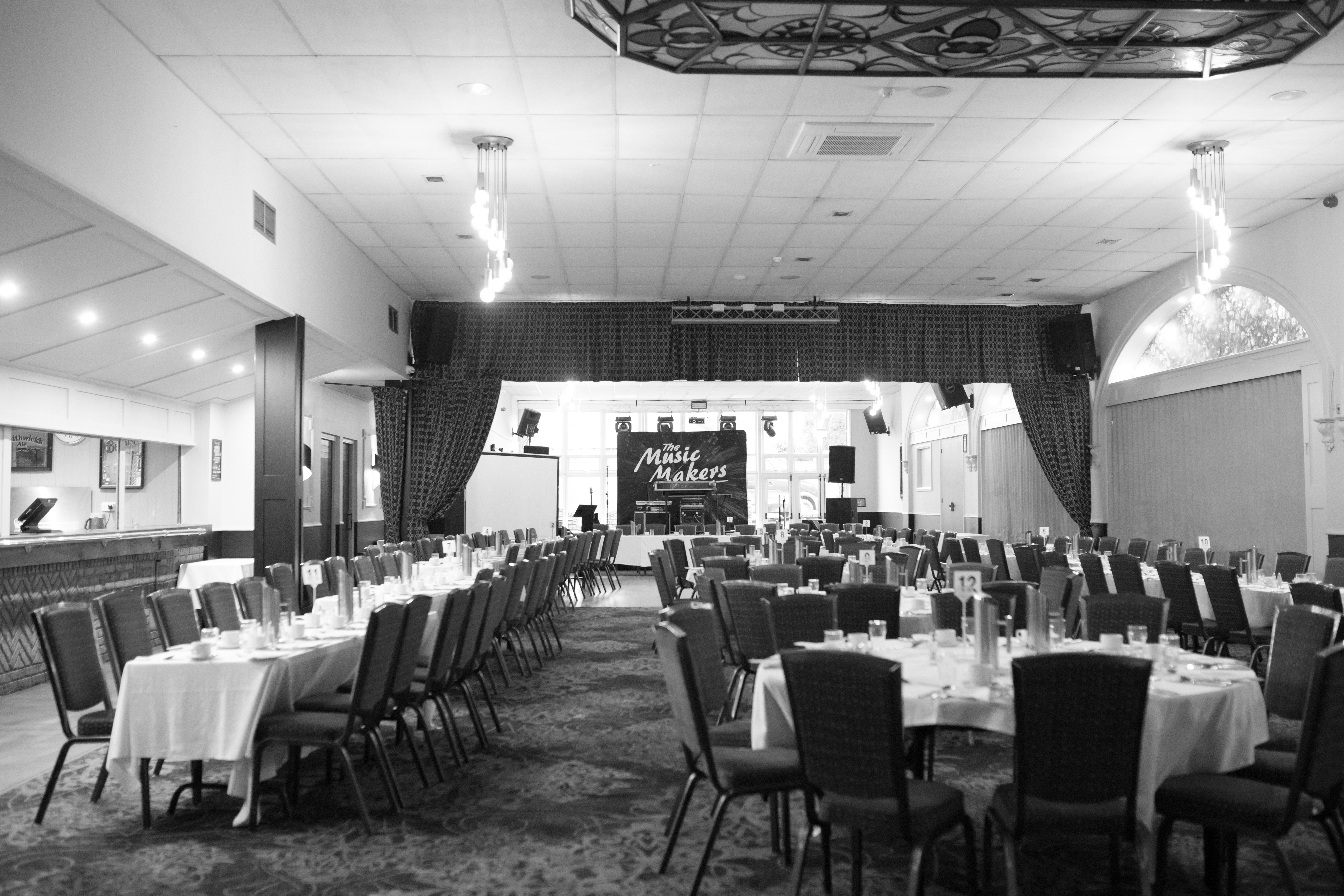 Corporate table layout
