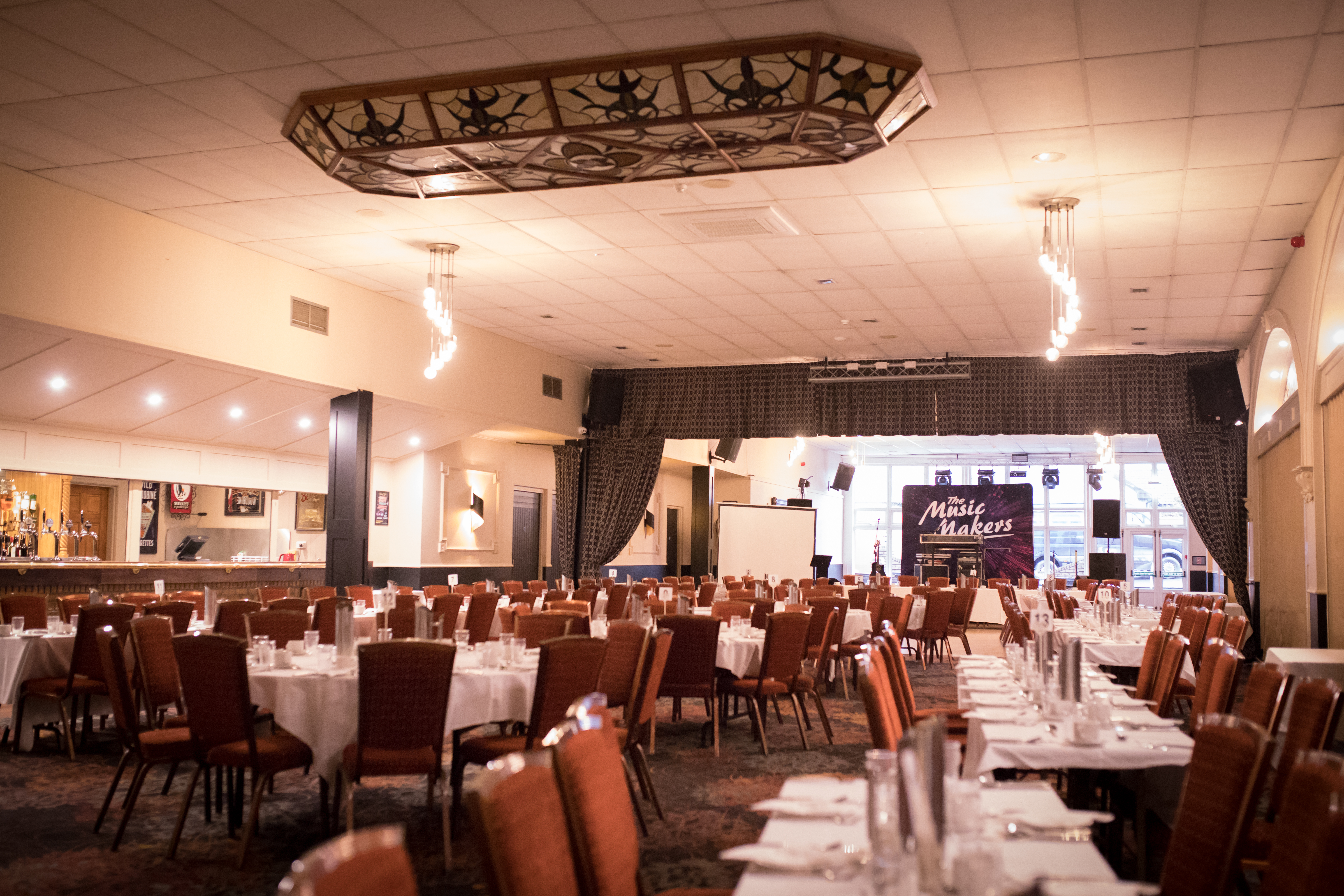 Function room seating detail